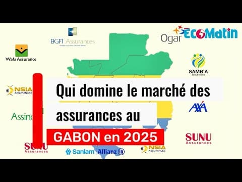 Qui domine le marché des assurances au GABON en 2025