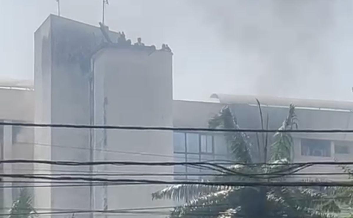 Siège de la Caisse nationale d’assurance maladie et de garantie sociale au Gabon