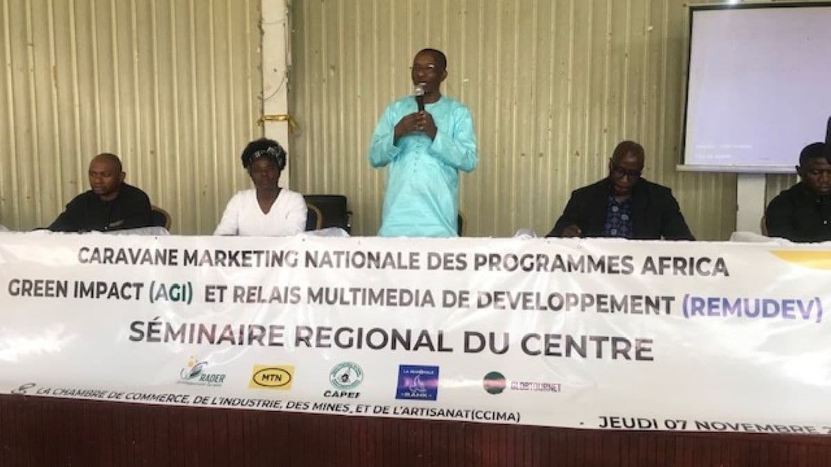 Cérémonie de lancement de la caravane des projets AGI et Remudev
