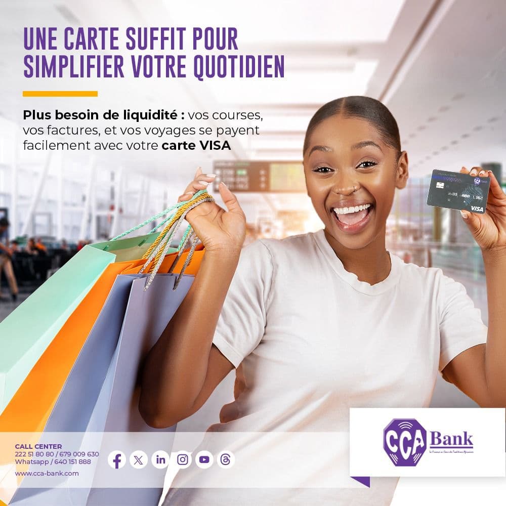 la Carte VISA CCA-BANK