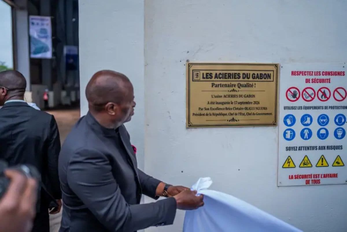 Les aciéries du Gabon