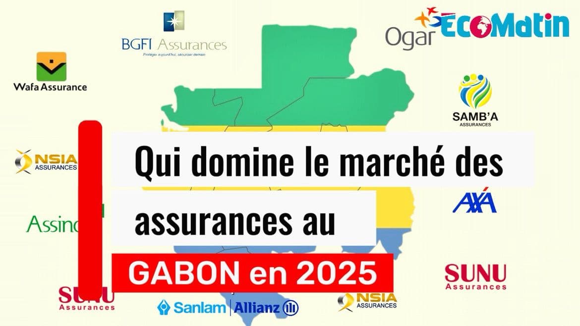 Qui domine le marché des assurances au GABON en 2025
