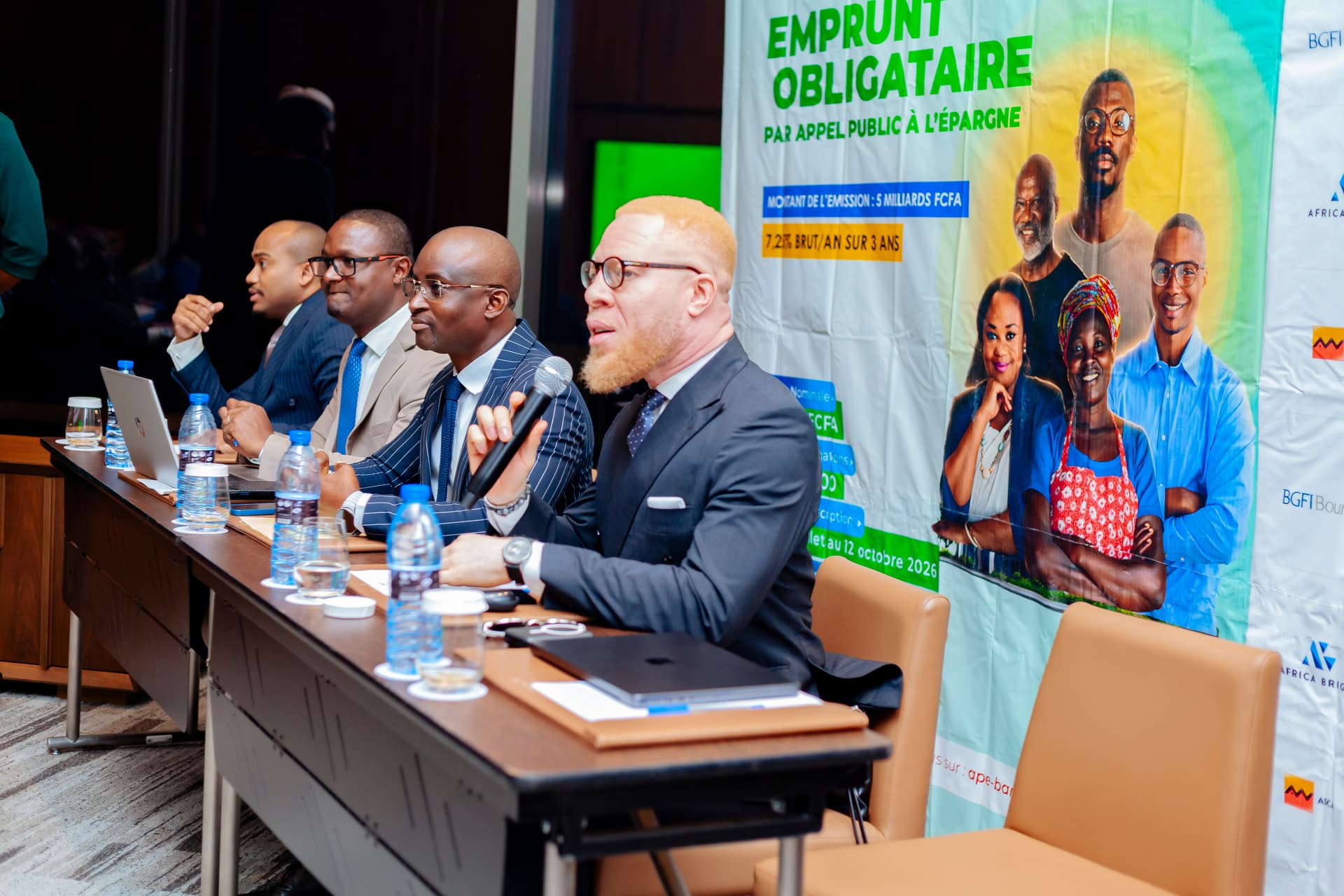Présentation de l'emprunt obligataire Bamboo Microfinance à Brazzaville - Les officiels