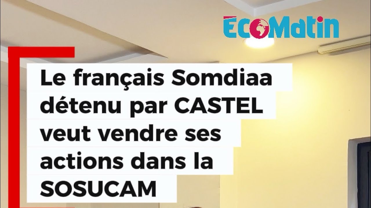Cameroun : Le Francais SOMDIAA, détenu par Castel, veut vendre ses actions dans la SOSUCAM