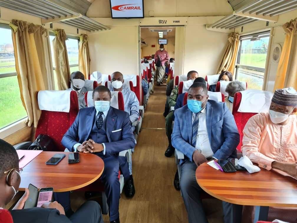 Des autorités en première classe au lancement du Train Express