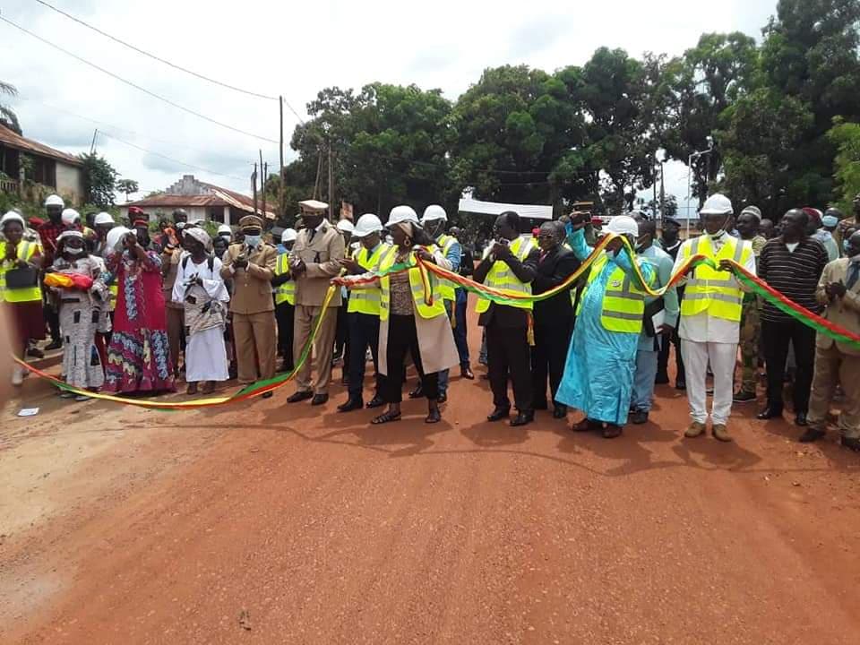 Le Minhdu lors du lancement officiel des travaux
