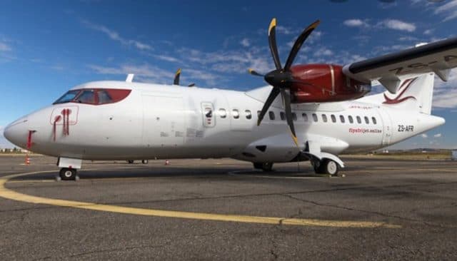 Un avion de la compagine Afrijet