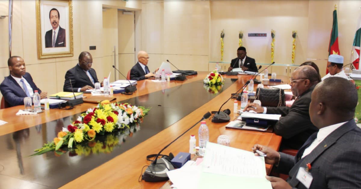 Tenue du Conseil d'administration présidé par Ferdinand Ngoh Ngoh