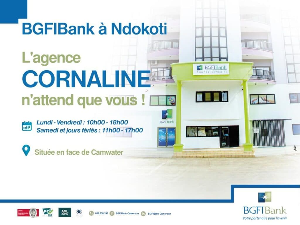 inauguration agence cornaline bgfibank douala ndokoti
