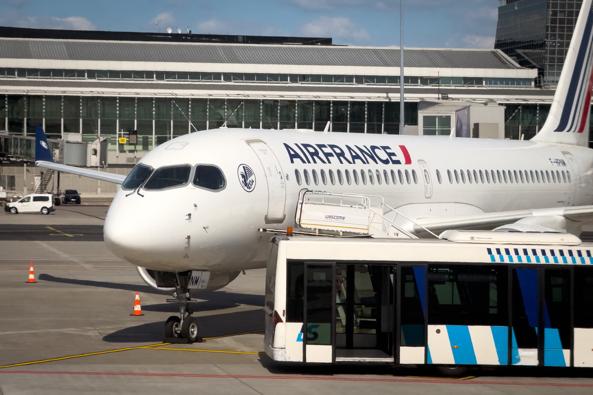 Departure And Arrival At Warsaw Chopin Airport