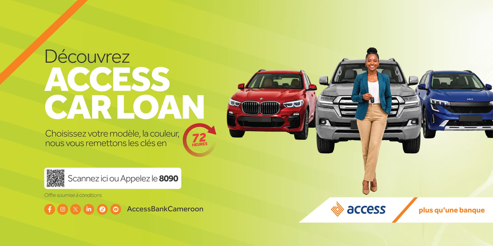 Le nouveau produit Access Car Loan