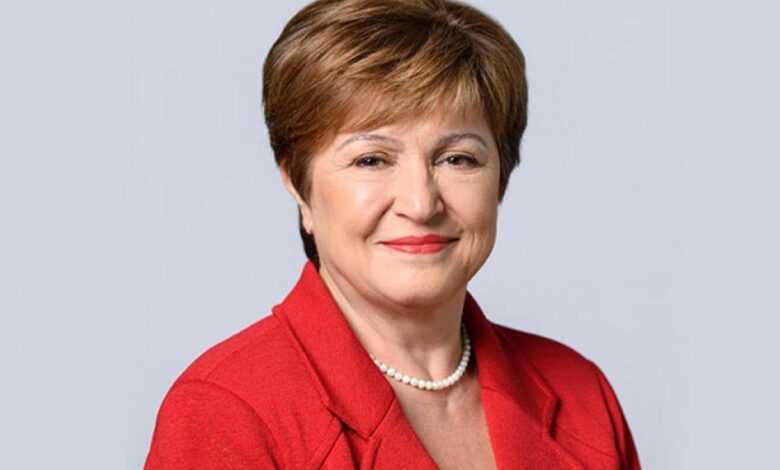 La Directrice générale du FMI Kristalina Georgieva
