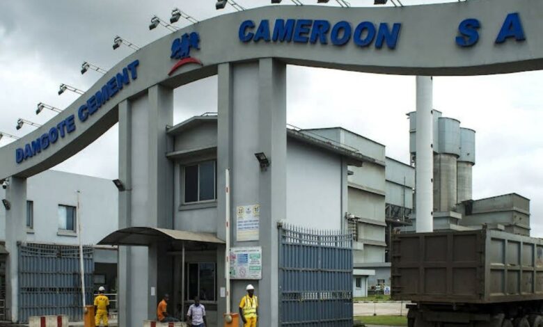 L'usine de Dangote Cement au Cameroun